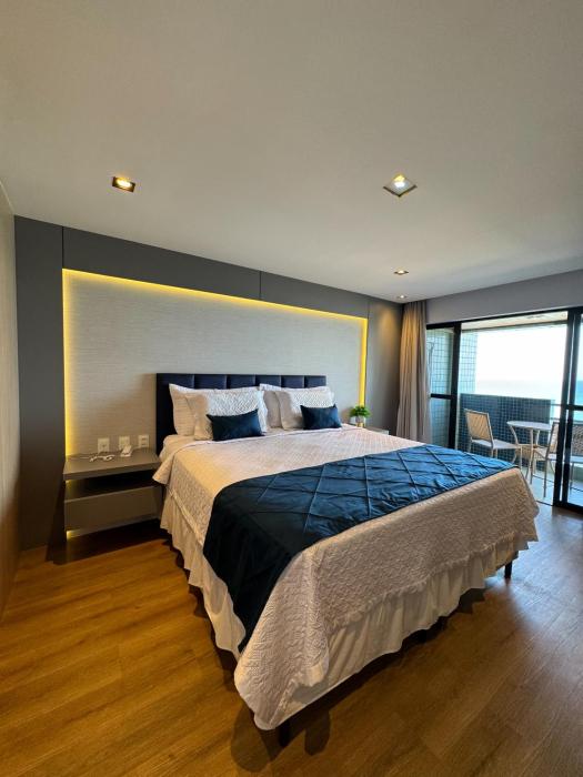 Paradise flat 804 - Luxo, Vista e Localização - Flat Decorado na Melhor Região de Natal