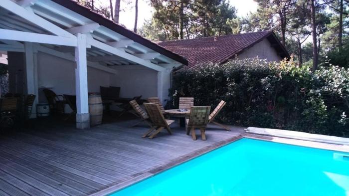 Résidence 05023m-lacanau Ocean - Grande villa 5 chambres pour 12 personnes avec piscine privée, plage à pieds, Lacanau Océan MAE-0421