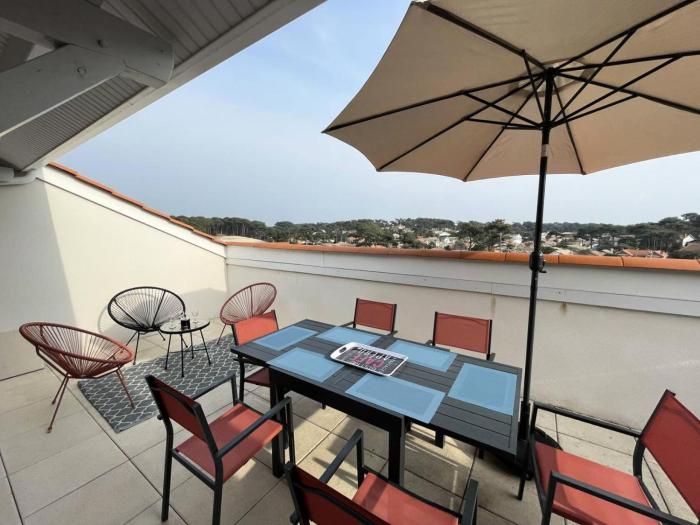 Résidence Les Embruns - Appartement neuf à proximité des commodités pour 6 personnes avec parking MAE-0961