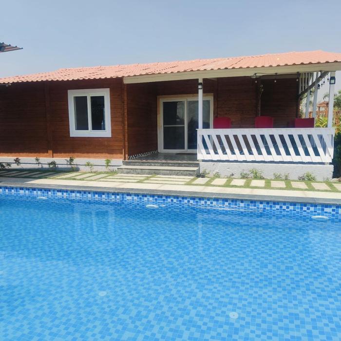 Private pool with 3 bhk farm house Kuku farm stay # Moinabad