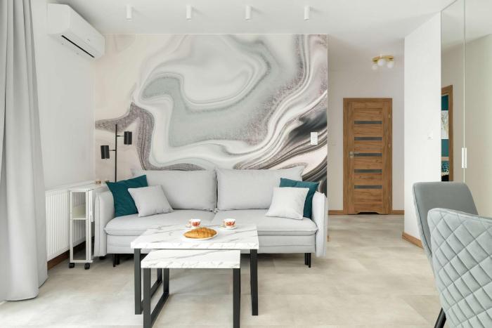 Modern Apartment with AC near Lake Malta by Noclegi Renters