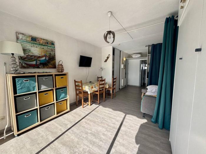 Studio lumineux avec terrasse, parking - 4 pers à Argelès-sur-Mer - FR-1-388-232