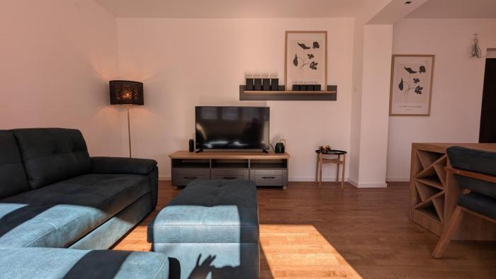 Tesla Time MachiNS 2bedrooms & Living Room