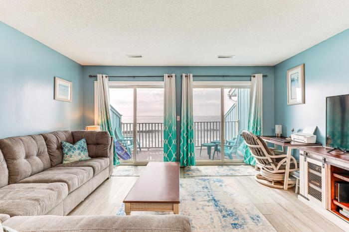 Kure Beach Condo with Panoramic Ocean Views!