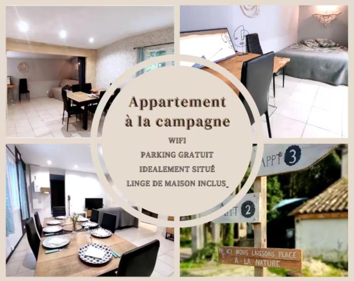 Appartement - Parking - Wifi - 1 à 6 pers -