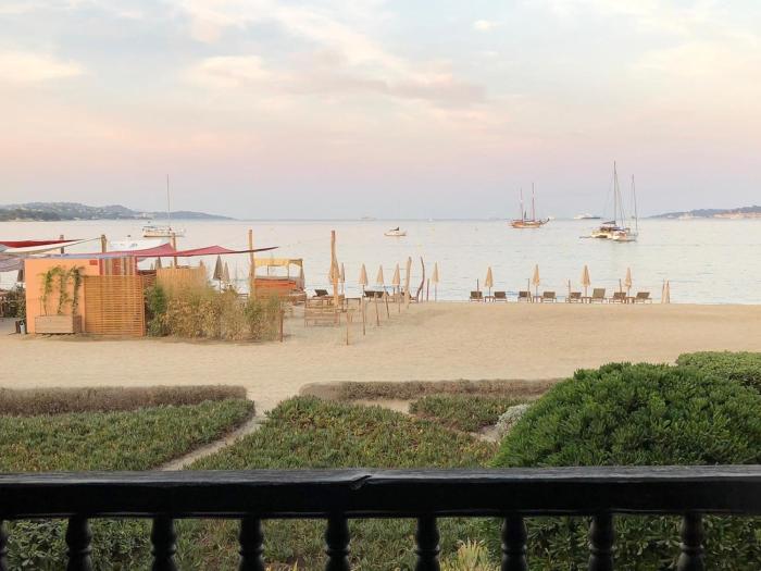 Le balcon sur la plage