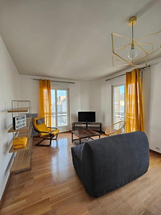 Le nid, 3 chambres proche mer, central