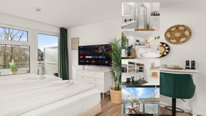 SoWi Home - stilvolles Apartment mit Parkplatz - nähe Klinikum und Uni