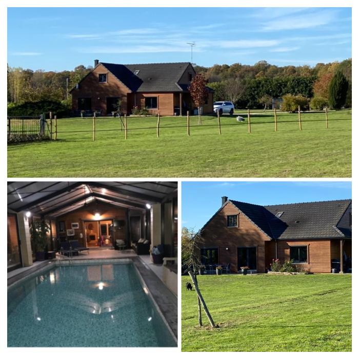 Belle propriété 1h de paris avec piscine chauffée