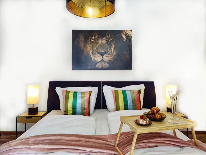 Modernes Loft-Erlebnis mit Fitnessbereich & Heimkino