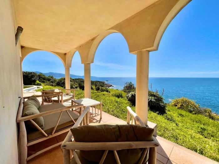 Casamea - Sagone, Villa Vue Mer, Clim, Piscine