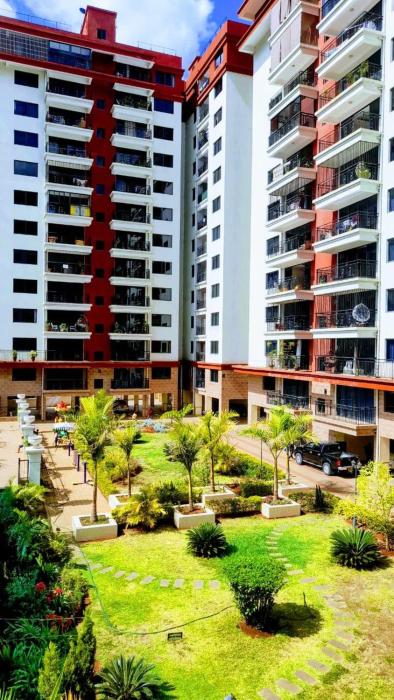 celestial three bedroom apartment with swimming pool fully equipped gym ample parking space children playing ground and a relaxing well manicured garden area for relaxing