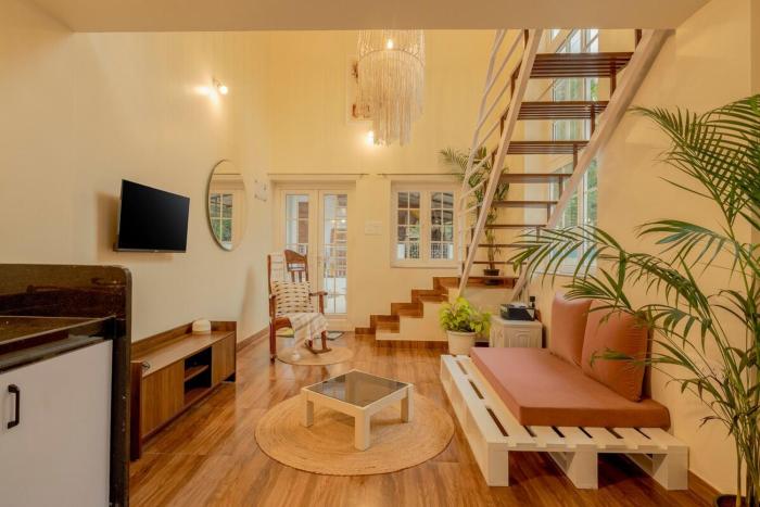 Loft Escape 1- 1BHK in Siolim Lazydaze stays