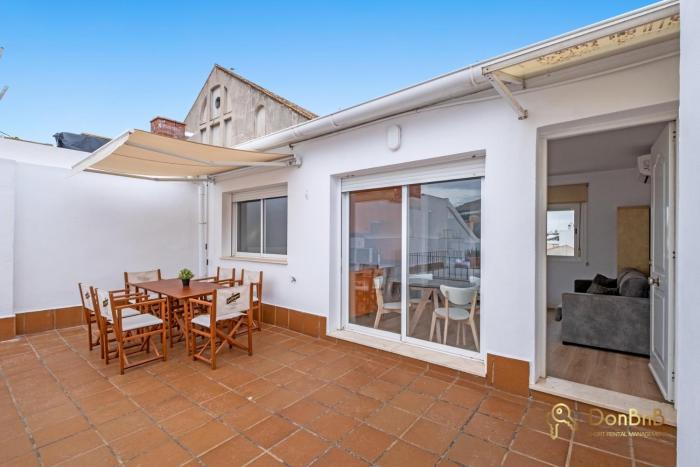 Penthouse in the heart of Malaga for 6 people