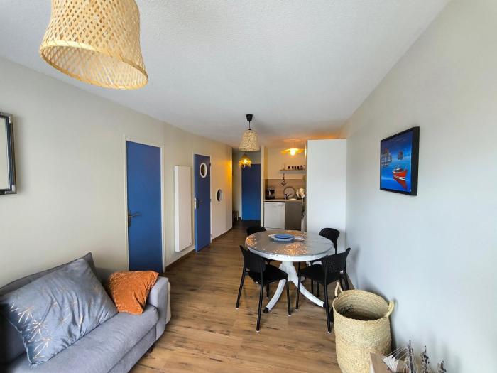 Centre ville dArcachon - app 5 couchages - parking