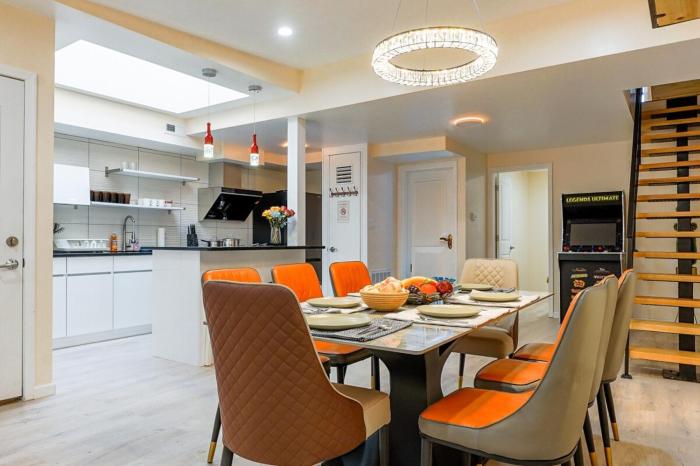 Spacious 3BR Oasis with Patio & Arcade Fun in Philly