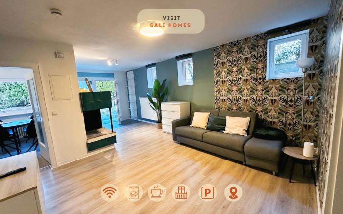 Sali-Bayreuth - SM9 Charming Apartment Near Zoo in Bayreuth with Terrace, Free Wi-Fi & 24-Hour Front Desk