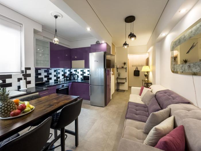 Athens Neos Kosmos 2BDR apt next to metro station