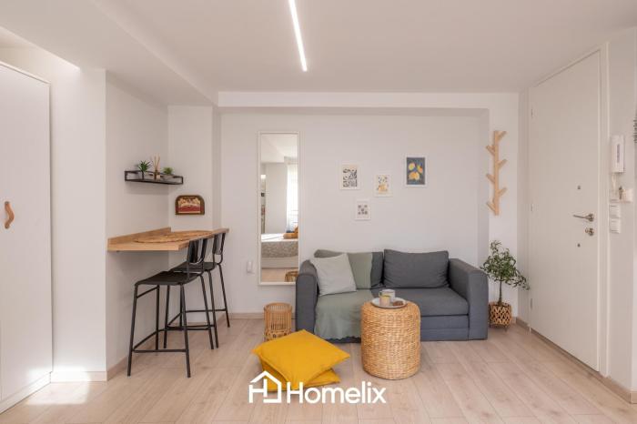 roomaki - new & stylish studio in the center with parking