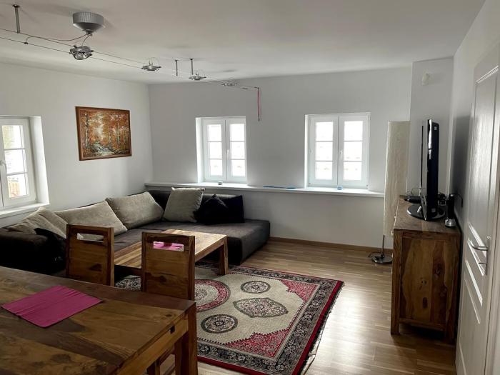 Ferienhaus mit Bergblick auf die Kremsmauer - ruhig und hundefreundlich