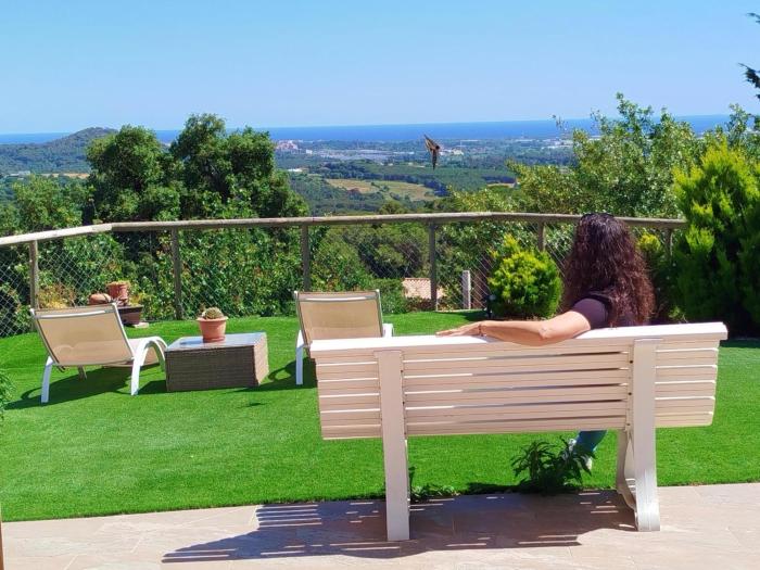 Relajante casa con hermosas vistas