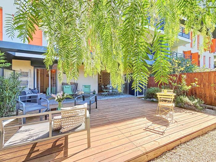 Suite Jardin Signature - Magnifique 2 Pièces - 4 Pers - Piscine - Plages 2km