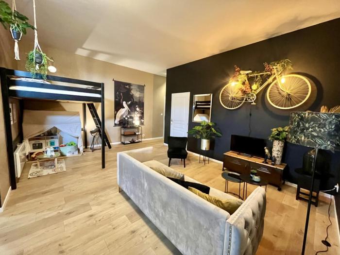 Prachtige gîte met airconditioning "Gîte Le Loft"