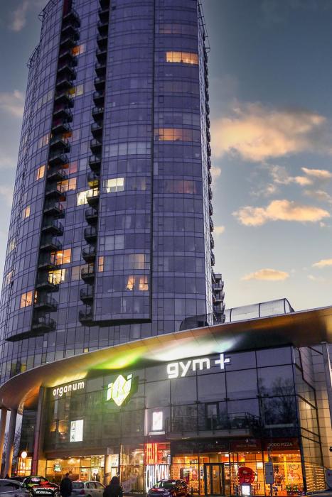 Helios Extra Apartment in Vilnius skyscraper 20 floor