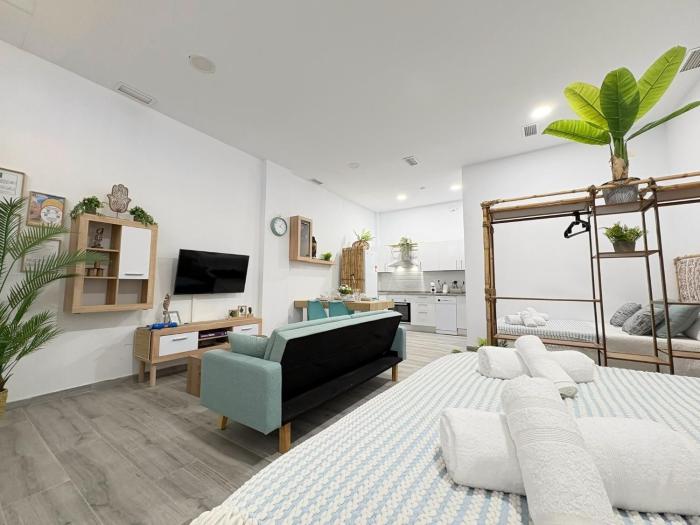 Refugio del Madroño - Estudio Moderno en Málaga