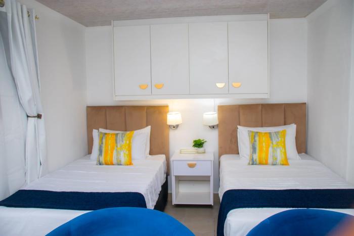 Optimum Stay Self Catering Accommodation - Twin Room 2 Single Beds