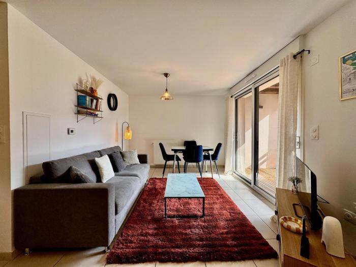 Appartement 4 à 5 personnes au bord du lac