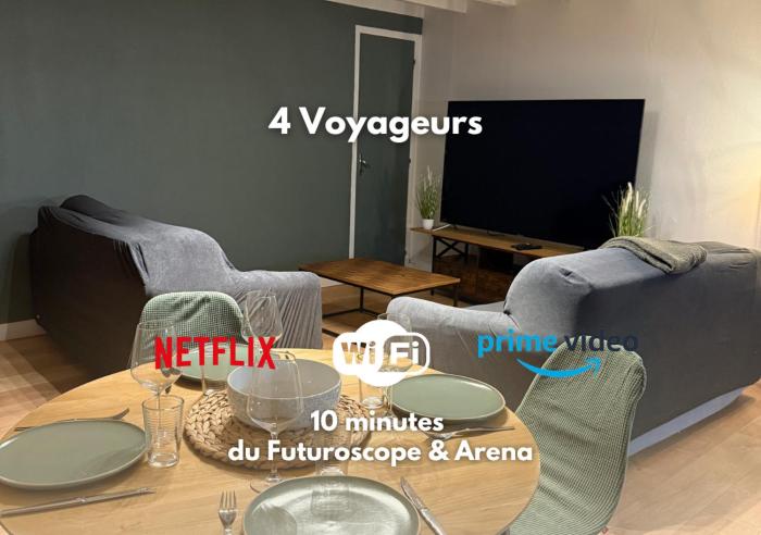 10 minutes from Futuroscope