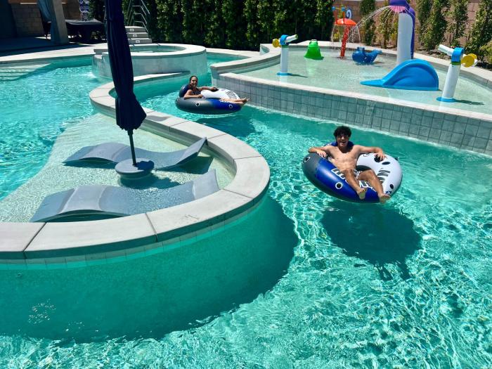LAZY RIVER, Splash Park, Pedal Boats, Water Slide and More
