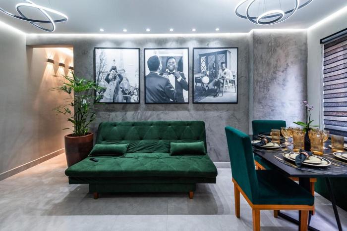 Apartamento temático Rei Pelé Vila Belmiro