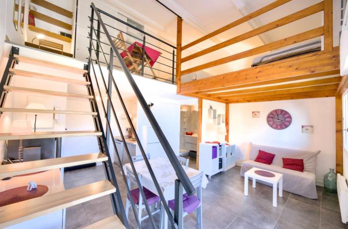 Charmant cocon, vue mer, piscine et clim