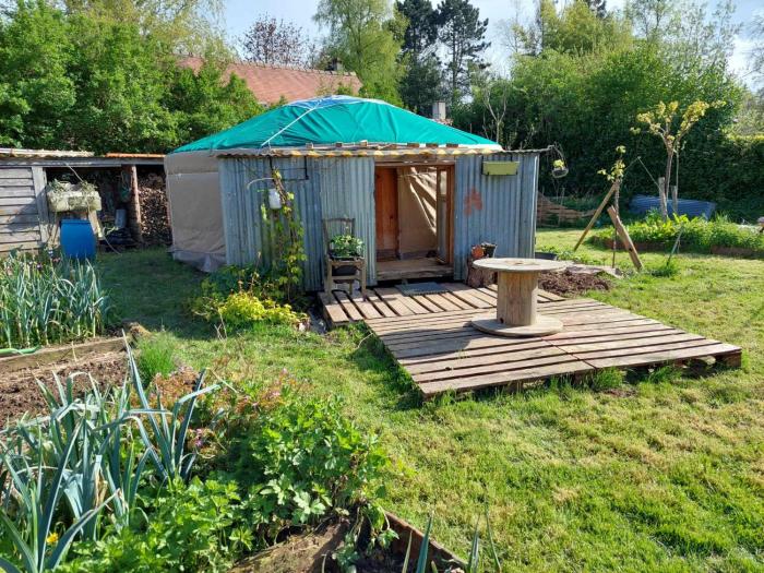 La yourte au cœur de la Normandie