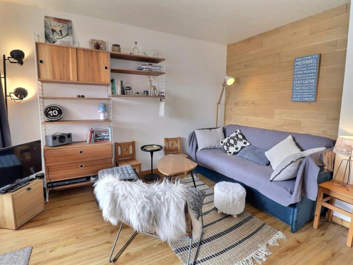 Joli 2 pièces cabine rénové, ski au pied, plein sud - FR-1-182-91