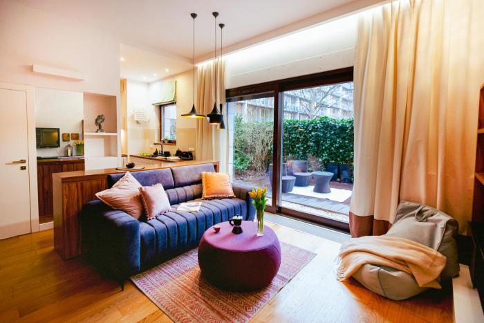 Hoża - apartament w Centrum, free parking, ogródek - Better Rental