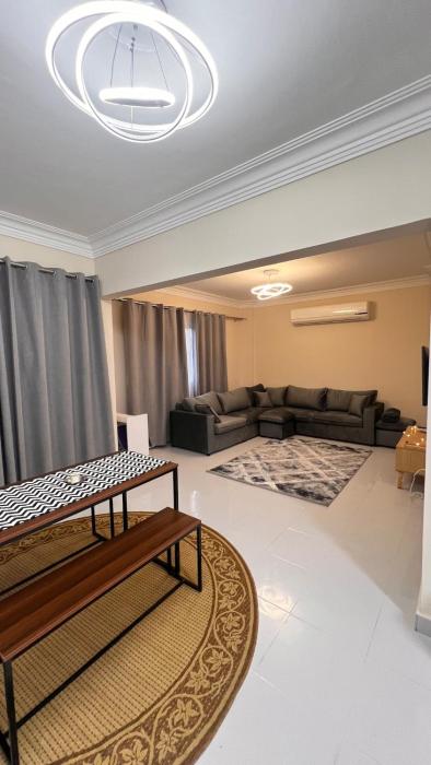 Almasrawya, 2 bed rooms apt, 4beds with garden near cairo Airport