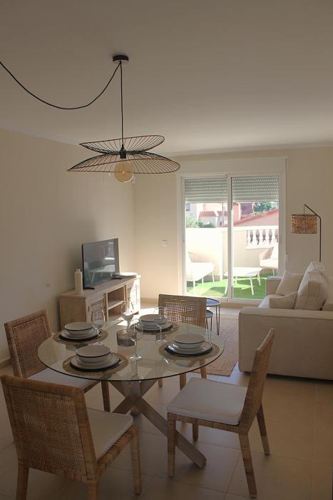 DENIA Playa Santa Ana Adosados - Cómodo apartamento con Piscina, Terraza y Parking, a 2 minutos de la playa