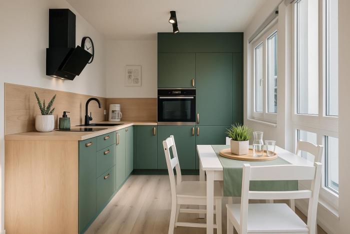 Fjord Stay - Neue Apartment in Kiel - Free Park - 24-7 Check in - "Oslo"