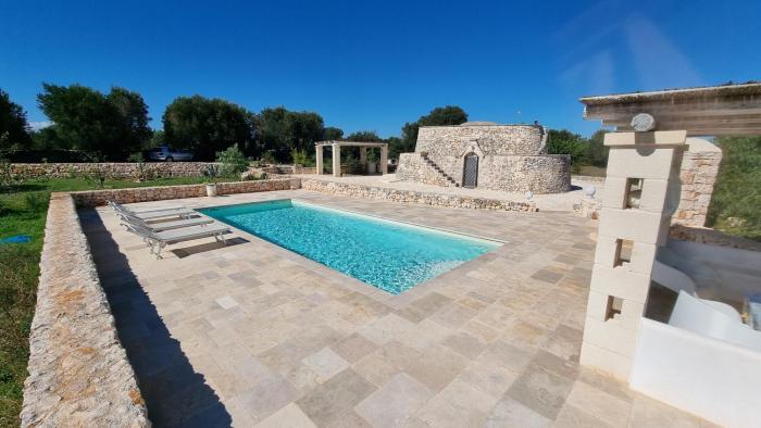 Trullo mit atemberaubender Atmosphäre Nähe Ostuni
