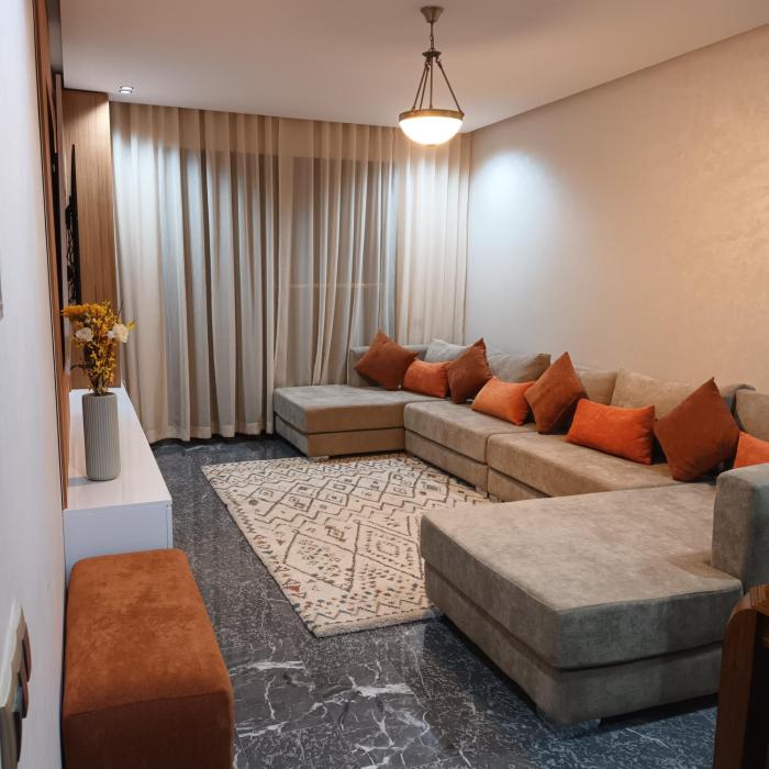 Modern 2-Bedroom Family Flat in Central Marrakech