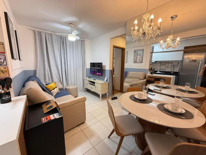 406 Ap luxo 2 quartos pé n Areia C Área lazer