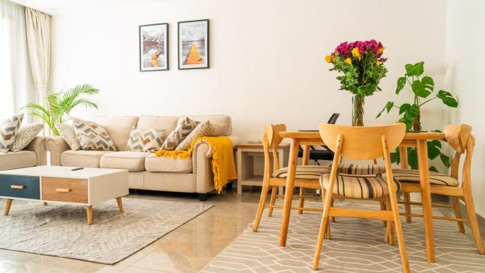 Luxurious One bedroom furnished apartment at Riverside, Nairobi