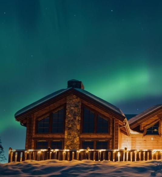 Modern cozy mountain cabin in Idre