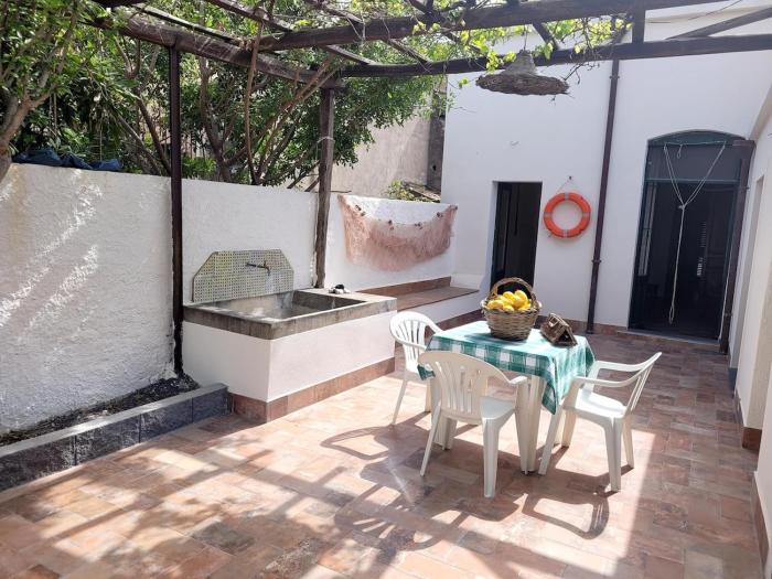 Typical house in a Sicilian village