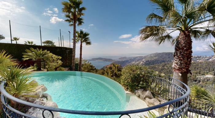Luxury 6-Bedroom Villa with Heated Pool & Tennis Court near Monaco