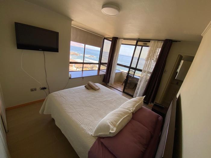 En Iquique, Chile, depto diario frente a playa Brava