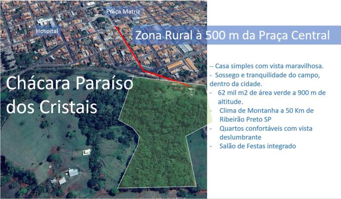 Chácara Paraíso dos Cristais